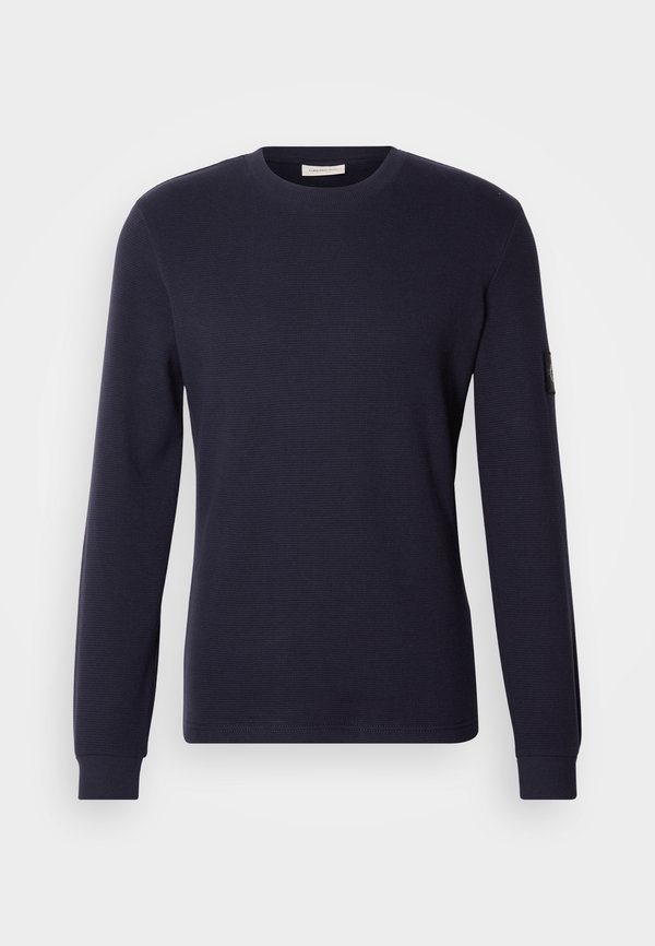 BADGE TEE - Long sleeved top - night sky3