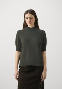 Bruuns Bazaar ANEMONEBBHALIAS KNIT - Paprasti marškinėliai - deep depths