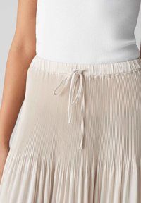 OPUS MIDI RIBANE FRENCH - A-lijn rok - natural glaze