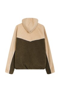 Kaotiko JACKET COMBINED CURLY UNISEX - Fliisjakk - ivory/khaki