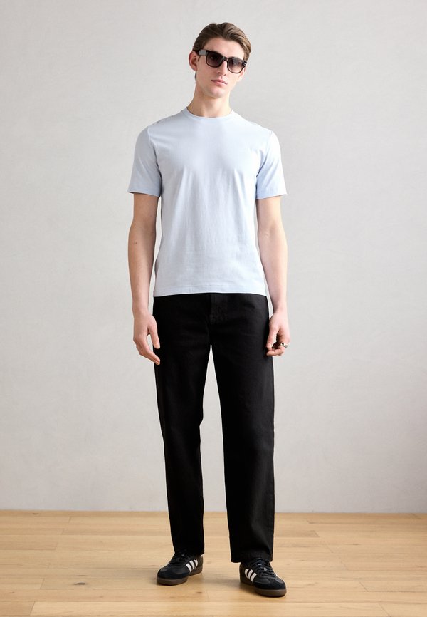 SHORT SLEEVE LOGO CREWNECK - Basic T-shirt - starlight2