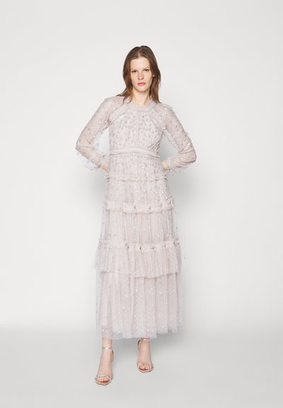 Needle & Thread SEQUIN KISSES ANKLE GOWN - Iltapuku - pebble