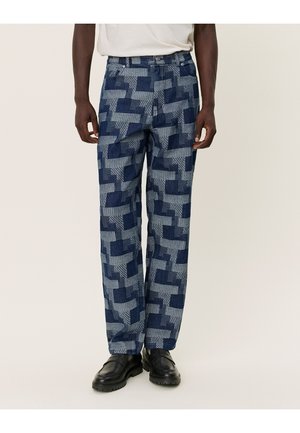 RYDER - Blugi loose fit - dark denim blue