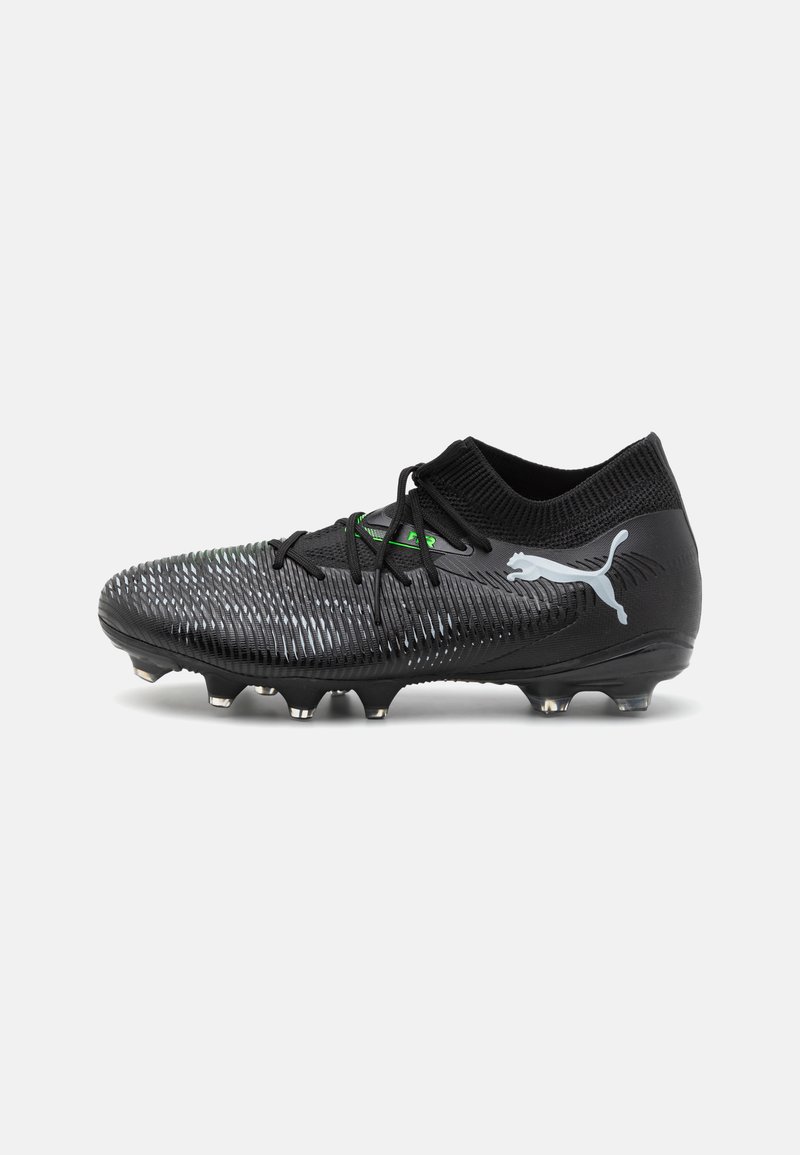 Puma - FUTURE 8 MATCH  - Zapatillas fútbol para césped artificial - black/silver/fluo green, Ampliar