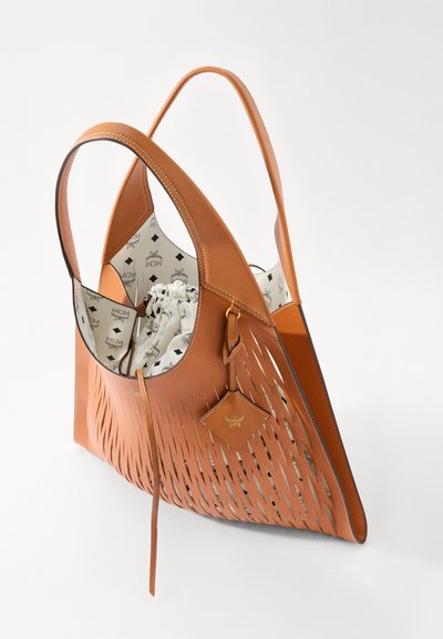 MCM AREN SHOPPER - Pirkinių krepšys - terracotta