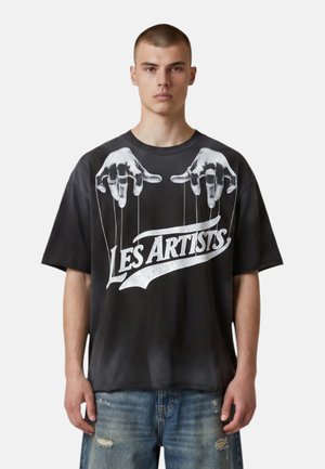 Les (Art)ists, HANDS - T-shirt con stampa - nero
