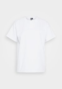 PCSKYLAR SS OVERSIZED NOOS - Paprasti marškinėliai - bright white