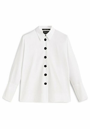 Button-down blouse - white