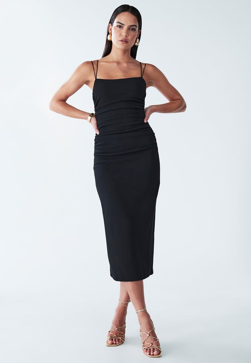 BWLDR RYETTE MIDI - Cocktail dress / Party dress - black - Zalando