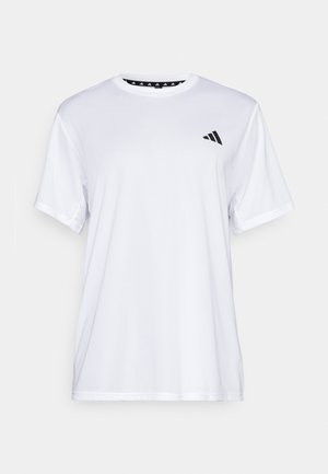 adidas Performance BASE - Sportiniai marškinėliai trumpomis rankovėmis - white/black