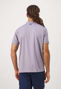 EA7 Emporio Armani TENNIS PRO MONOGRAM - Polo - lavender gray