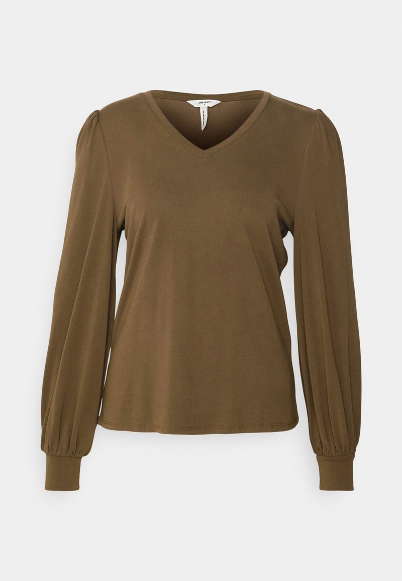 Object Longsleeve lichtbruin Object Longsleeve lichtbruin