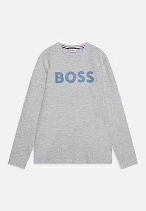 BOSS Kidswear LONG SLEEVE - Langarmshirt - chine grey