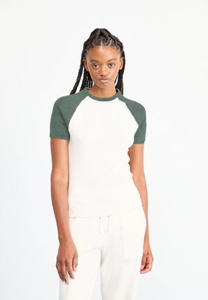 BRINLEY TEE - Camiseta estampada - off white
