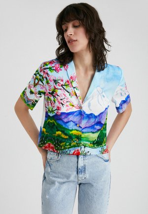 MOUNT FUJI - Blouse - blue