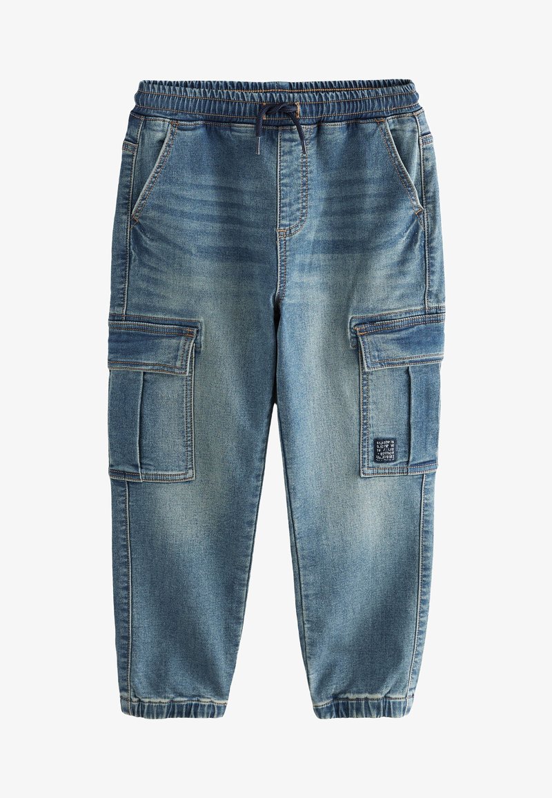 Next REGULAR FIT - Jeans baggy - mid blue denim/blu Next REGULAR FIT - Jeans baggy - mid blue denim/blu