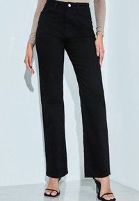 Lipsy REGULAR - Slimfit džínsy - black sculpt