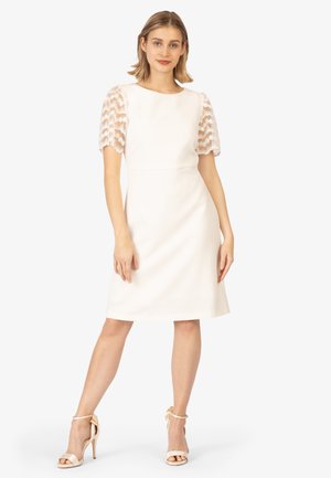 Robe chemise - creme