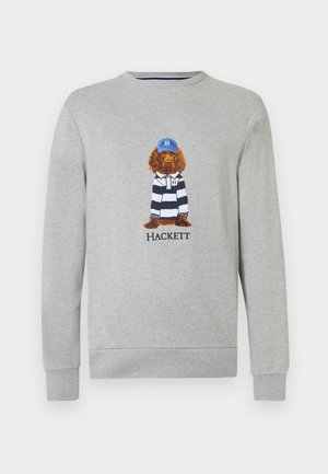 Hackett London, HERITAGE HARRY CREW - Sweatshirt - light grey