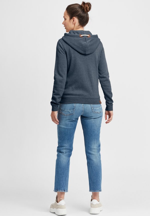 OXVicky - Zip-up sweatshirt - ins bl mel2