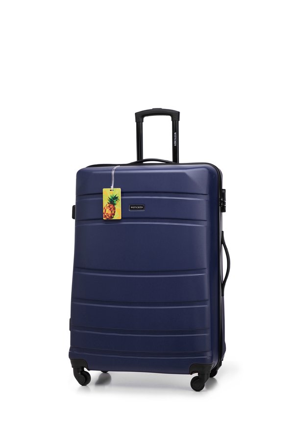 LARGE SUITCASE WITH LUGGAGE TAG FROM ABS - Trolley