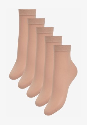 5 PACK - Chaussettes - nude