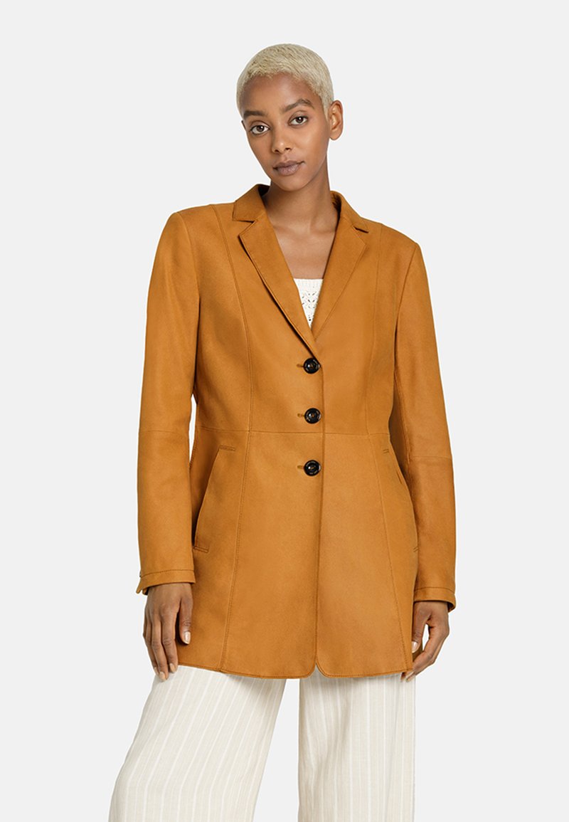 Damen Parkas | Werner Christ Kurzmantel cognac - ZF41655 Damen Parkas | Werner Christ Kurzmantel cognac - ZF41655
