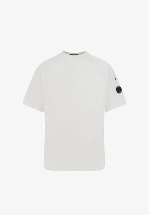 C.P. Company, C.P.COMPANY T-SHIRT BIANCO UOMO LENTE - T-shirt con stampa - bianco