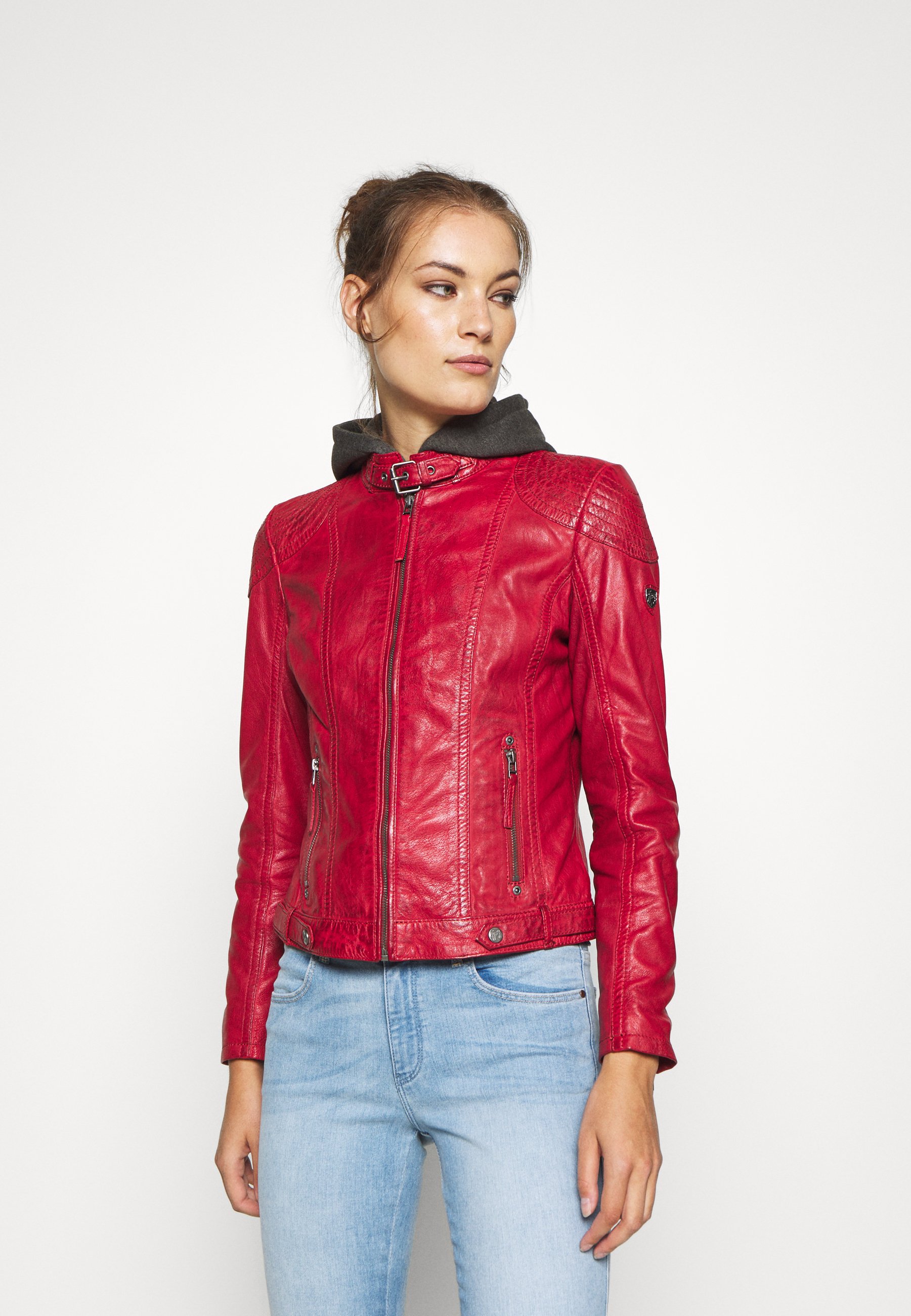 Gipsy CACEY Leren jas red Zalando.nl Gipsy ANGY Leren jas ox red Zalando.nl