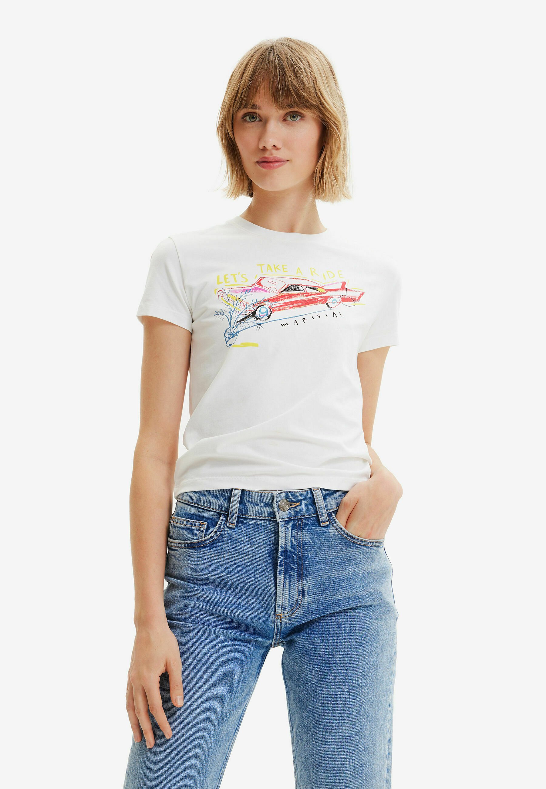 Body Donna Desigual Zaphyr - In Viscosa, Stampa Tie-Dye Rosa E Malva, Scollatura Posteriore - Foto 5