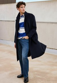 Next REGULAR FIT - Klasický kabát - navy blue