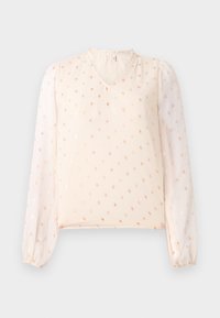 ONLIVY V NECK - Camicetta - whitecap gray