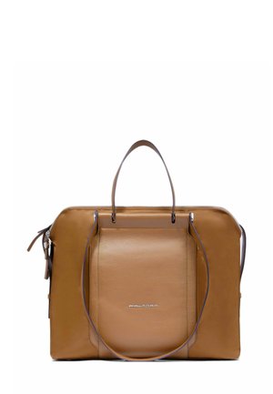 WITH IPAD COMPARTMENT RFID AND SHOC - Funda para portátil - cuoio