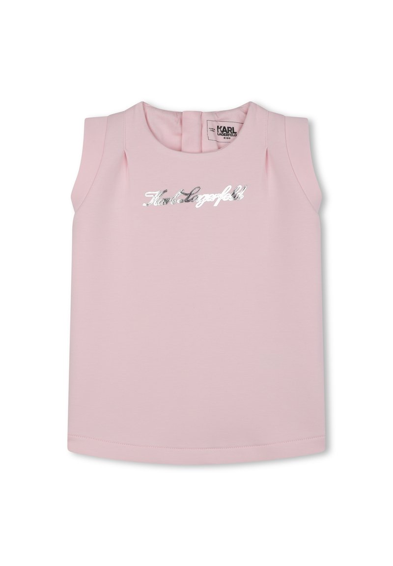 KARL LAGERFELD KIDS Jerseyjurk donkerroze KARL LAGERFELD KIDS Jerseyjurk donkerroze