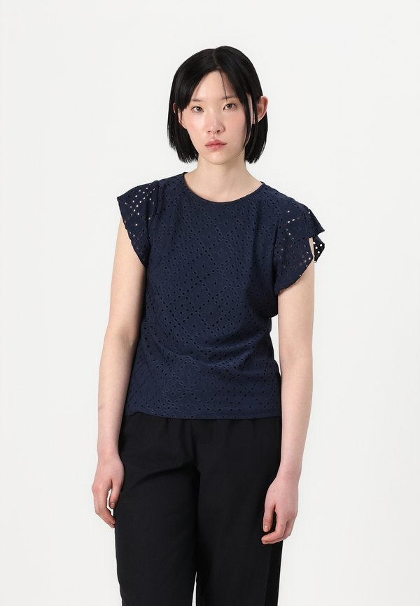 VMTASSA FRILL - Print T-shirt