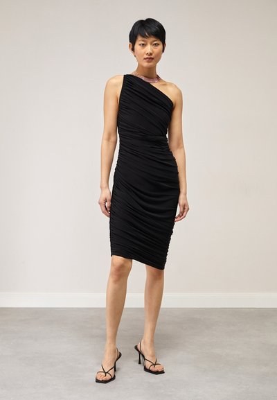 Norma Kamali DIANA DRESS TO KNEE - Cocktailkjole / festkjole - black