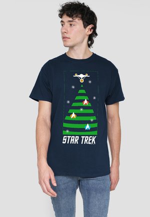 STAR TREK THE ORIGINAL SERIES CHRISTMAS TREE - T-Shirt print - dark blue