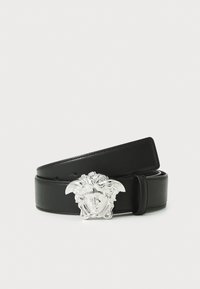 BELT UNISEX - Ceinture - black/palladium