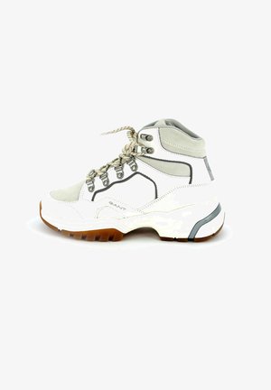 GANT Platform ankle boots - white / grey