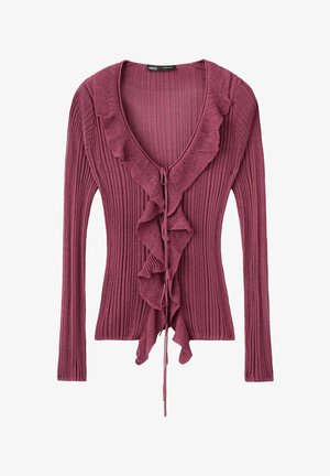 Mango, ADULT - Gilet - bordeaux