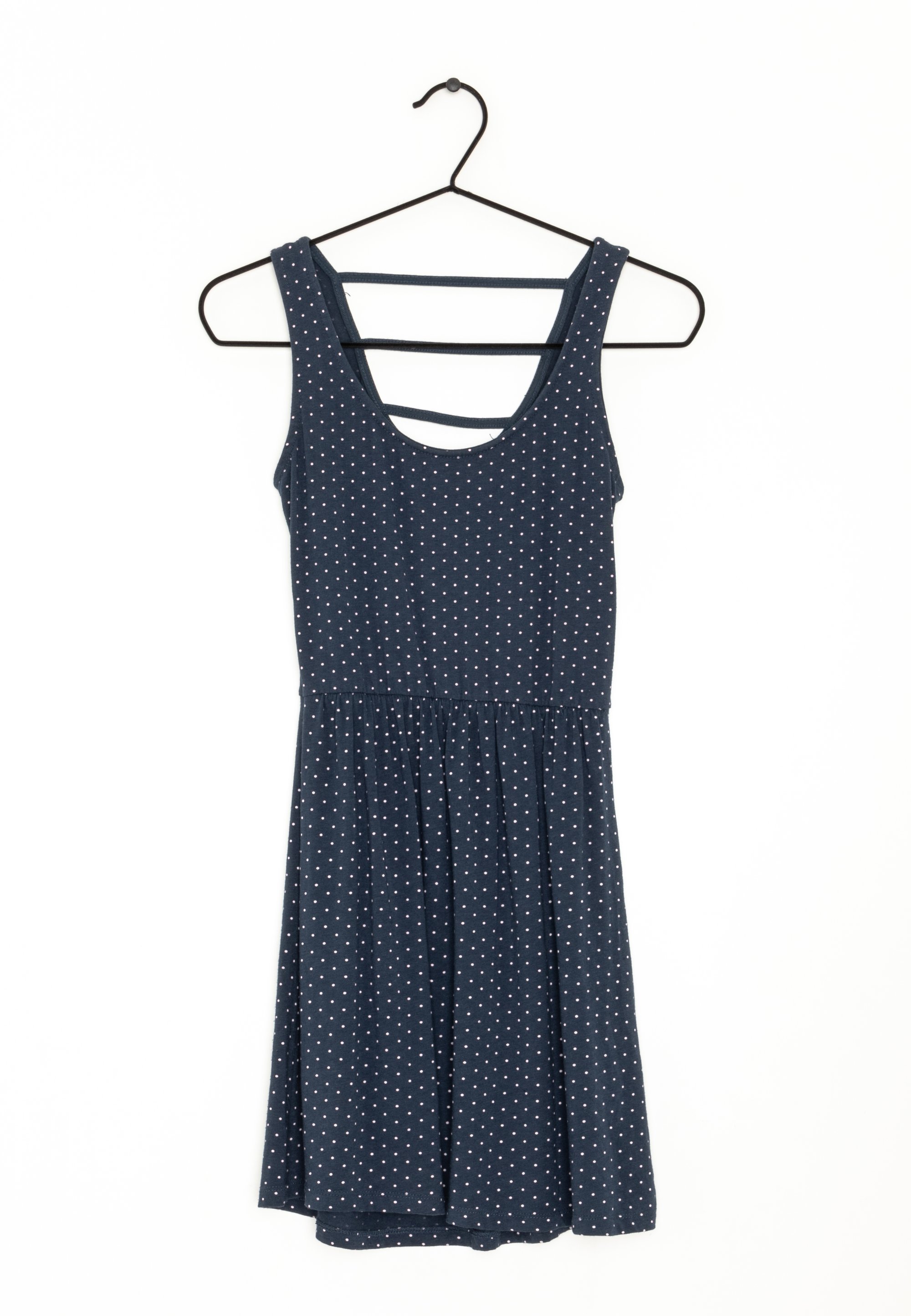 bershka blue polka dot dress Polka dot black and white dress from bershka , Any