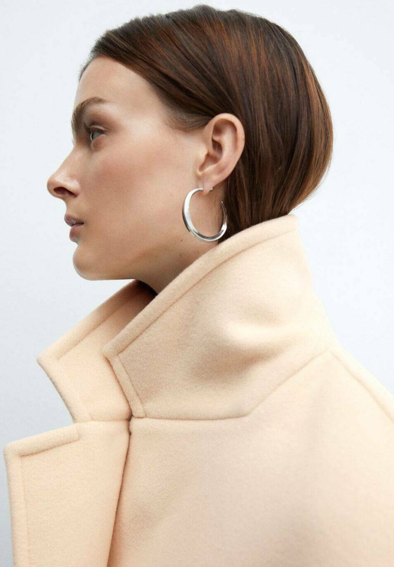 Mango LOVE - Klassischer Mantel - ecru/offwhite - Zalando.de