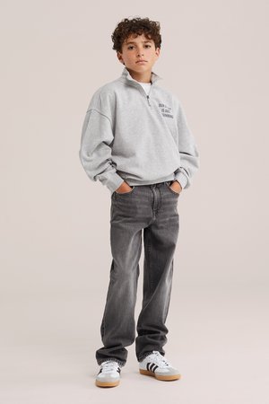 WE Fashion, BLUE RIDGE - Relaxed fit jeans - dark grey