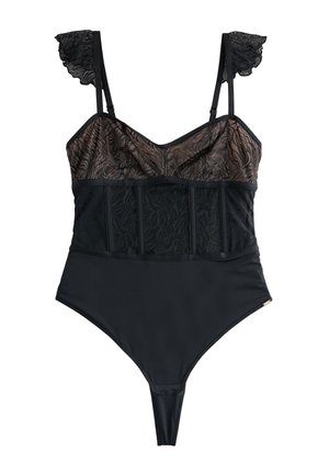 Lipsy, CAP SLEEVE - Body / Bodystocking - black