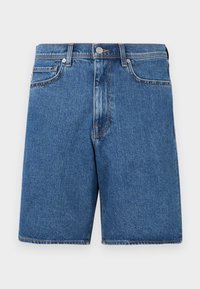 SLHREG ALEX - Jeansshorts - medium blue denim