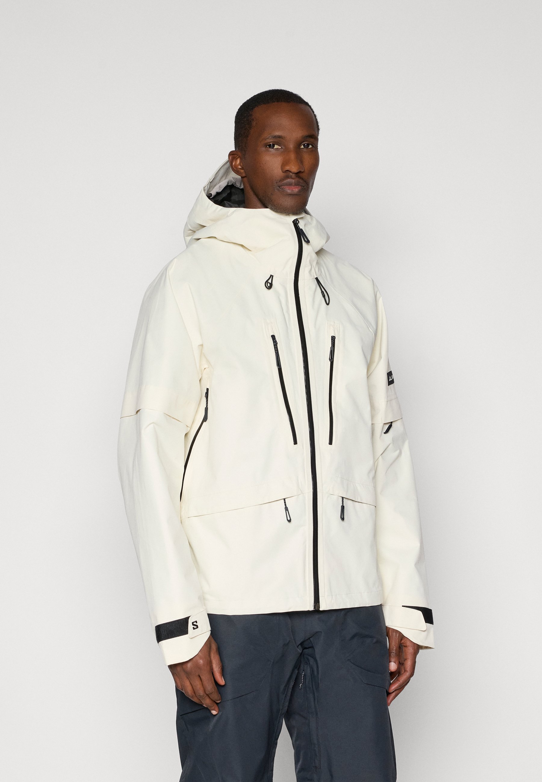 Salomon FULL ZIP JACKET - Ski jacket - whisper white/white