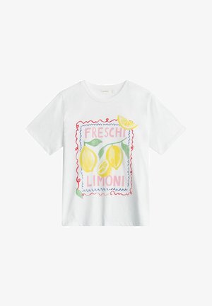 Dobber, NONNI TEE - T-shirts print - lemon print