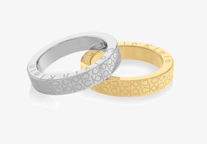 2 PACK - Bague - silver coloured