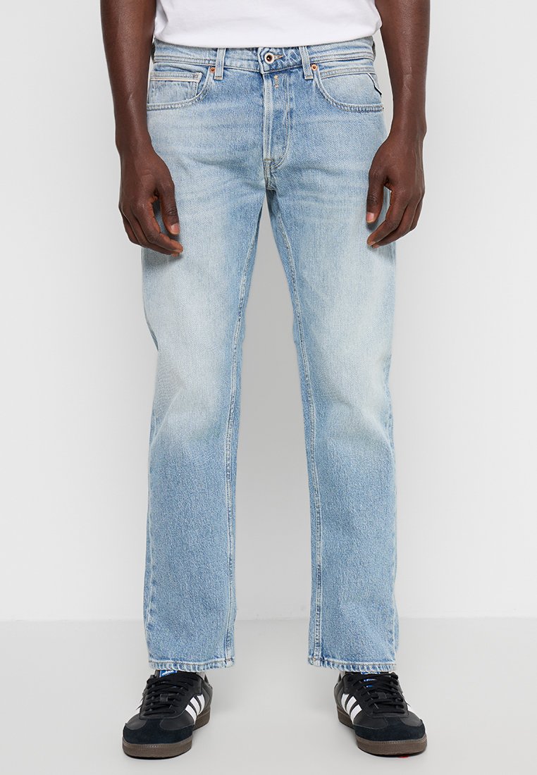Replay Straight leg jeans lichtblauw Replay Straight leg jeans lichtblauw