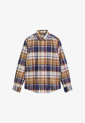 GANT, YALE CHECKED POPLIN SHIRT - Chemise - crisp blue